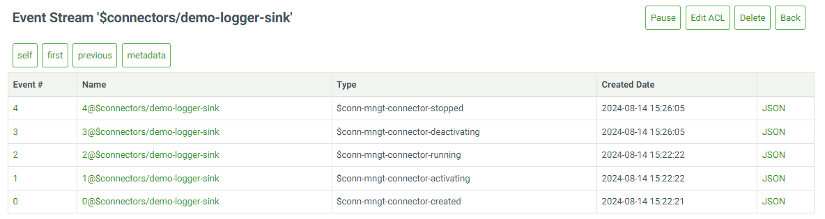 Connector management